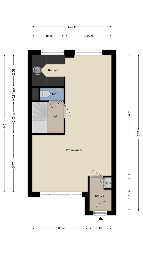 Langenhorst 24, Alphen Aan Den Rijn plattegrond-23