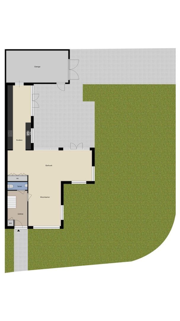 Drechtlaan 96, Leimuiden plattegrond-35