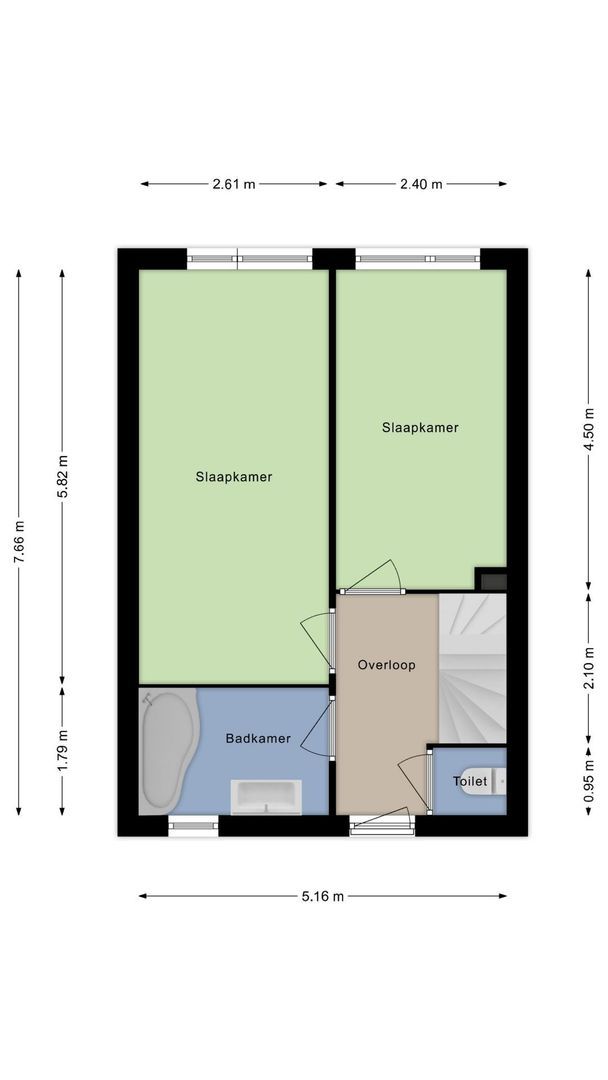 Madridlaan 17, Woerden plattegrond-22