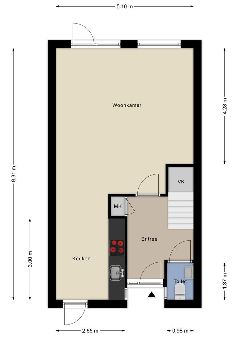 Schouw 57, Alphen Aan Den Rijn plattegrond-22