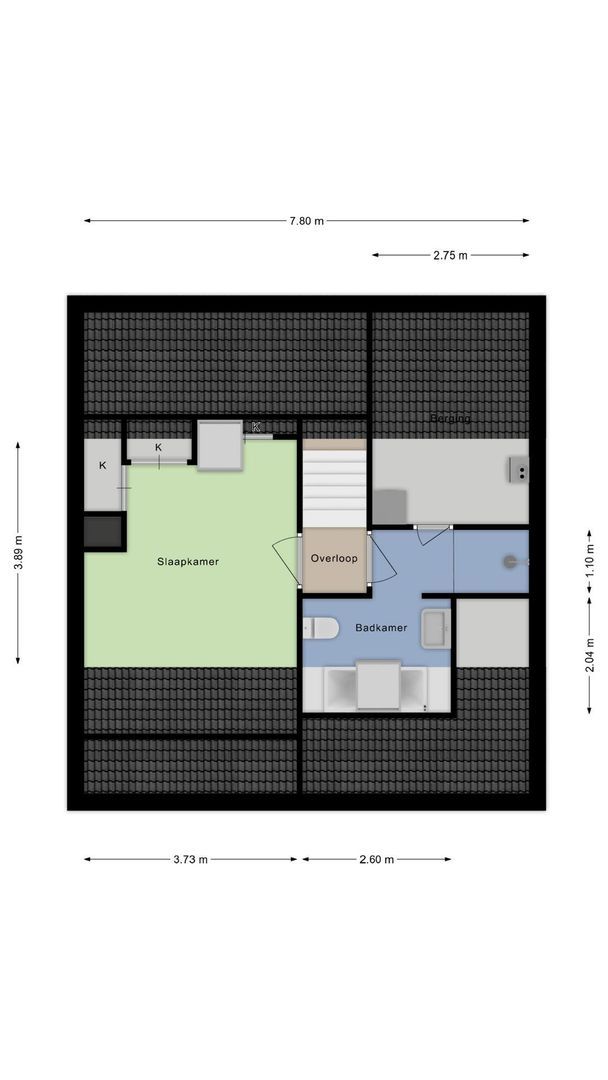 Witte de Withstraat 32, Alphen Aan Den Rijn plattegrond-16