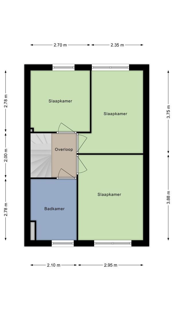 Brasemstraat 14, Nieuwkoop plattegrond-20