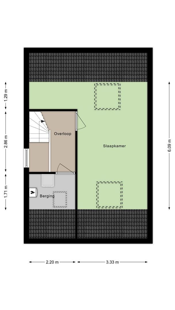 Lisdodde 94, Alphen Aan Den Rijn plattegrond-30