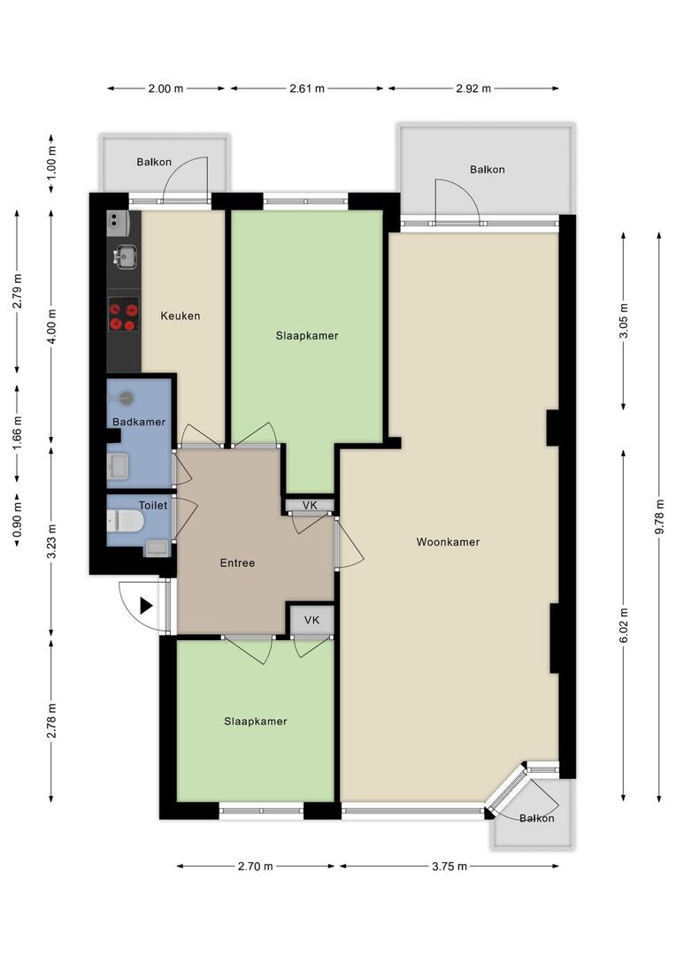 Fazantstraat 102, Alphen Aan Den Rijn plattegrond-18