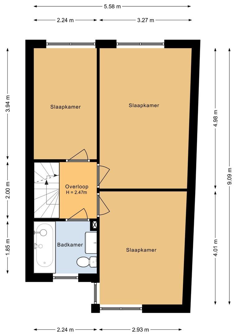 Evenaar 404, Alphen Aan Den Rijn plattegrond-24