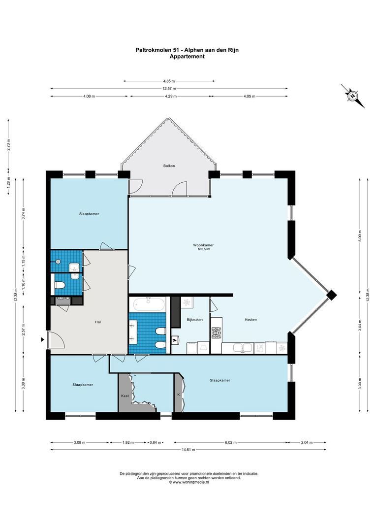 Paltrokmolen 51, Alphen Aan Den Rijn plattegrond-35