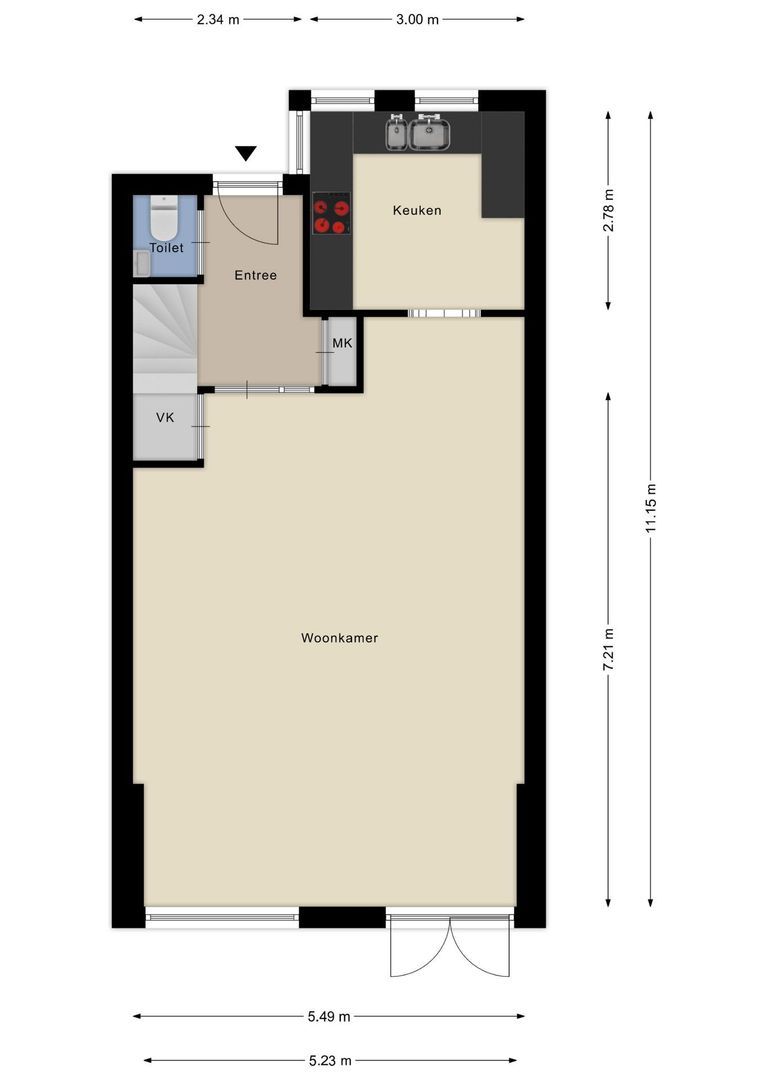 Evenaar 155, Alphen Aan Den Rijn plattegrond-23