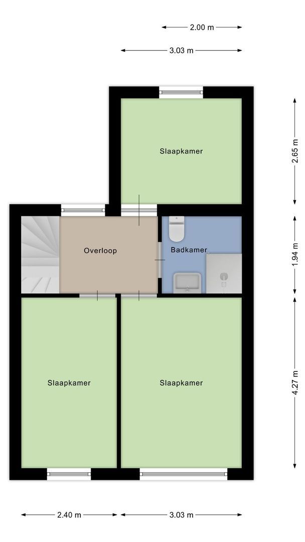 Evenaar 155, Alphen Aan Den Rijn plattegrond-23