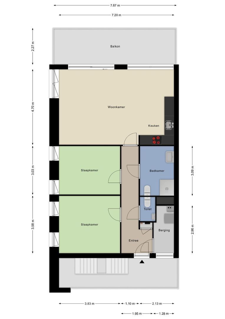 Lisdodde 85, Alphen Aan Den Rijn plattegrond-18