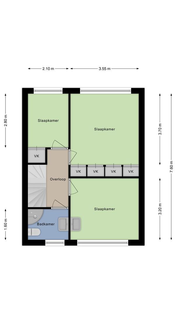 Virulystraat 39, Woubrugge plattegrond-27