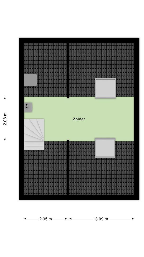 Chrysantenlaan 21, De Kwakel plattegrond-18
