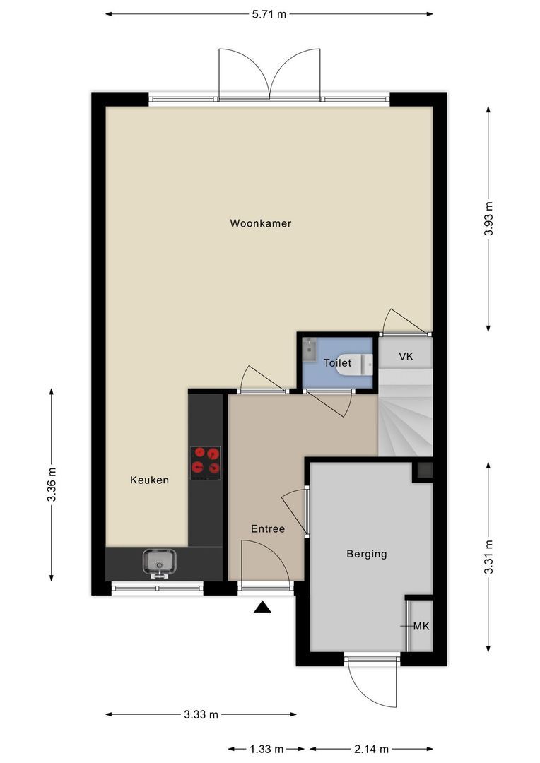 Ringslootpad 51, Nieuwkoop plattegrond-26
