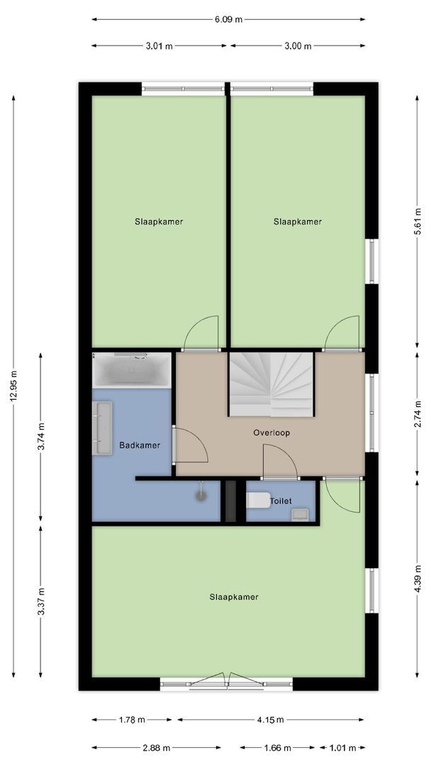 Norbertijnenlaan 34, Alphen Aan Den Rijn plattegrond-41