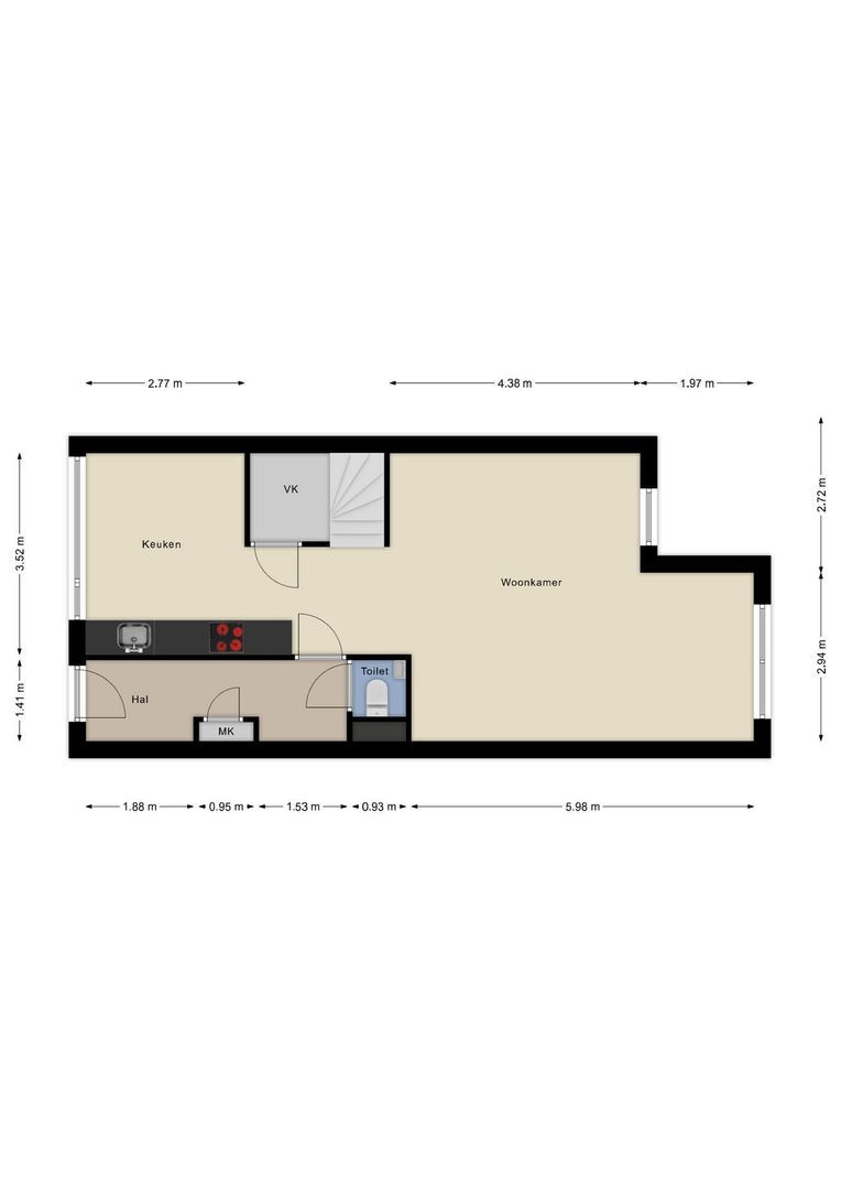 Boerenzwaluw 6, Zevenhoven plattegrond-30