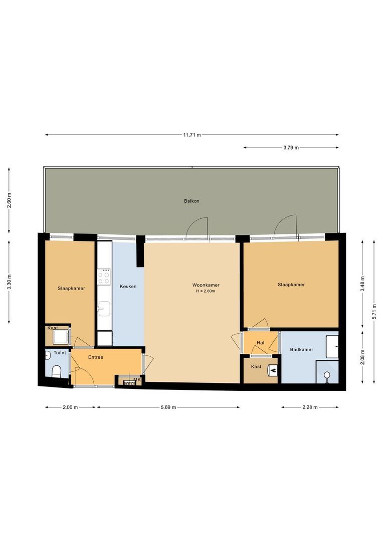Zuidland 15, Alphen Aan Den Rijn plattegrond-21