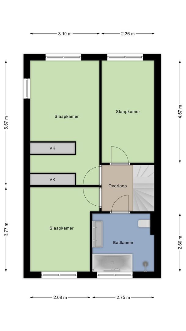 Evenaar 52, Alphen Aan Den Rijn plattegrond-33