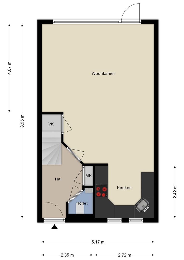 Oliemolen 3, Alphen Aan Den Rijn plattegrond-24