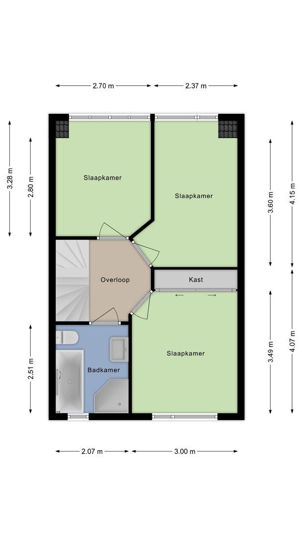 Oliemolen 3, Alphen Aan Den Rijn plattegrond-24