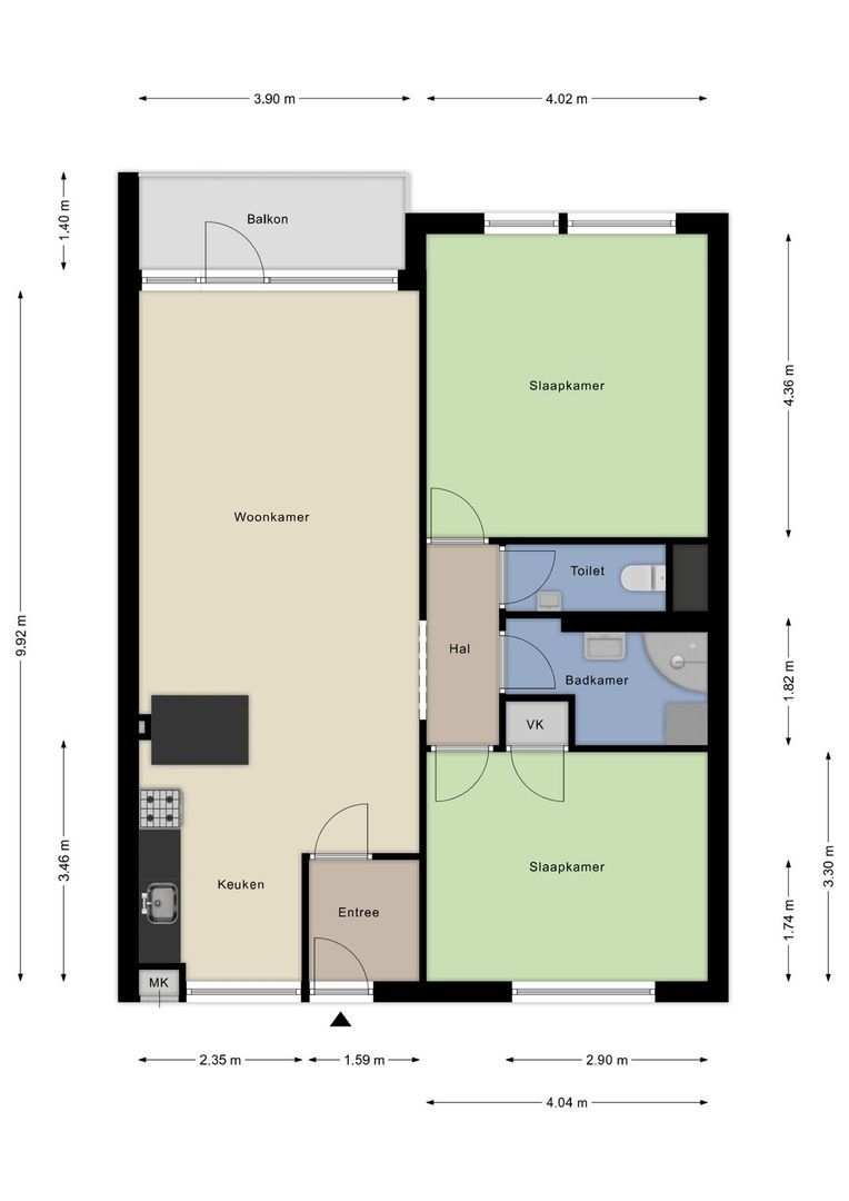 Argostraat 126, Alphen Aan Den Rijn plattegrond-18
