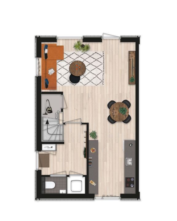 Hoekwoning (3 woonlagen, tuin oost) 8 ong, Delfzijl foto-5