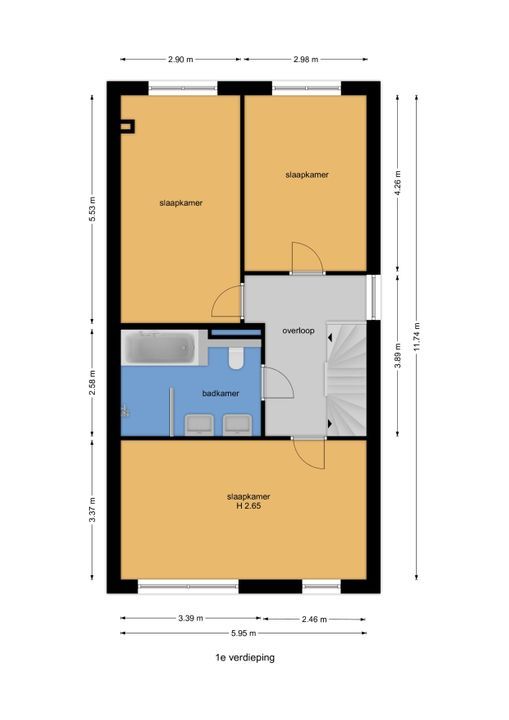 Watermolensingel 13, Leidschendam floorplan-1