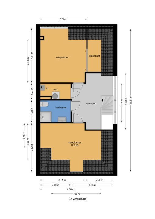 Watermolensingel 13, Leidschendam floorplan-2