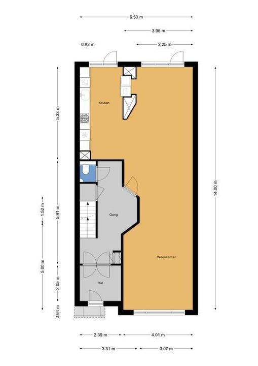 Koningin Wilhelminalaan 524, Voorburg floorplan-0