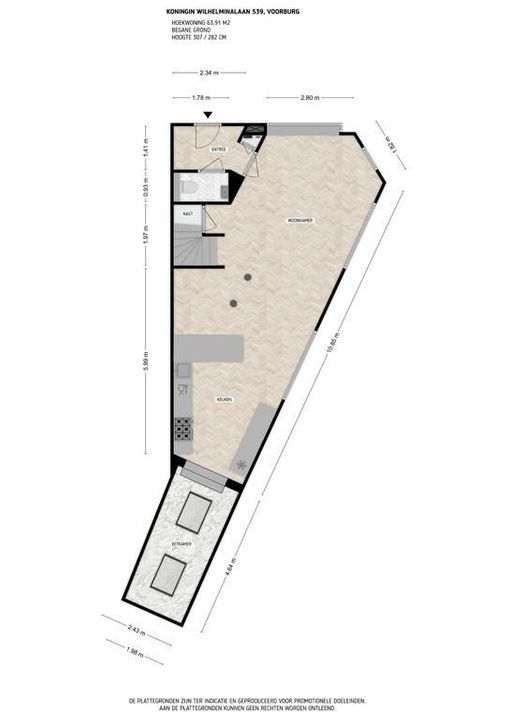 Koningin Wilhelminalaan 539, Voorburg floorplan-0