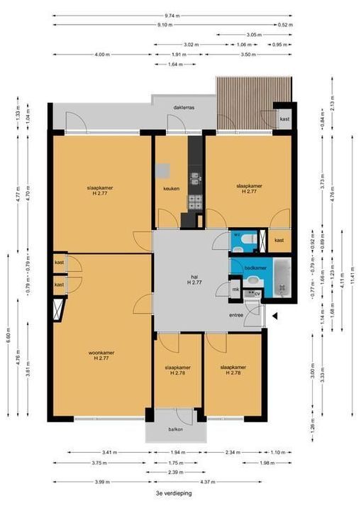 Koningin Julianalaan 112, Voorburg floorplan-0