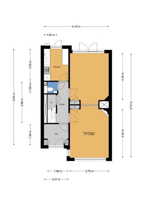 Laan van Sevenstar 18, Voorburg floorplan-0