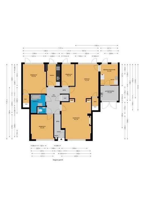 Laan van Nieuw Oosteinde 422, Voorburg floorplan-0