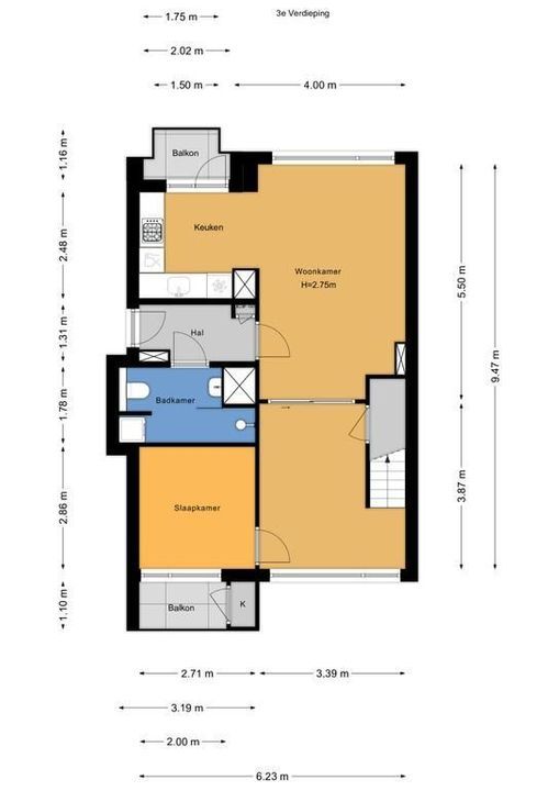 Prins Bernhardlaan 153, Voorburg floorplan-0