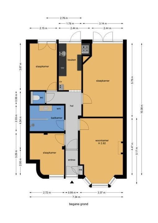 van de Wateringelaan 38, Voorburg floorplan-0