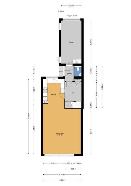 Dokter Perquinstraat 14, Leidschendam floorplan-0