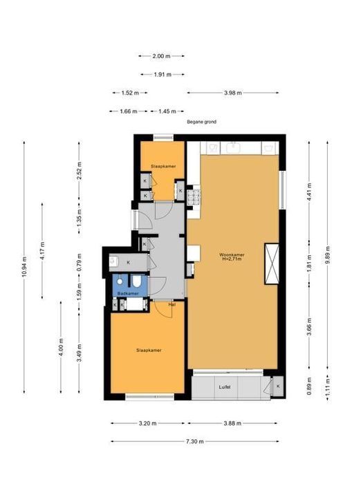 Laan van Nieuw Oosteinde 56, Voorburg floorplan-0