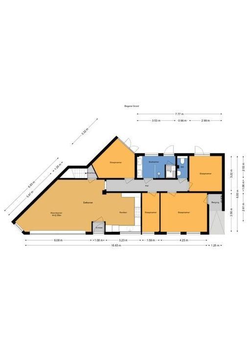 De Sillestraat 150, Den Haag floorplan-0
