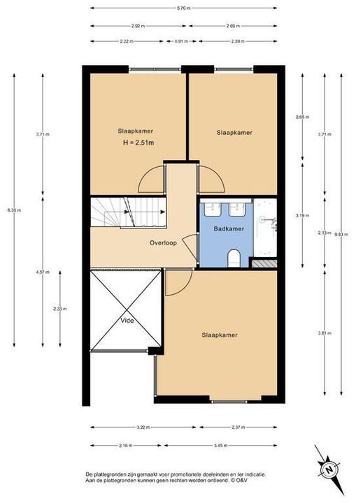 Sperwersingel 127, Den Haag floorplan-1