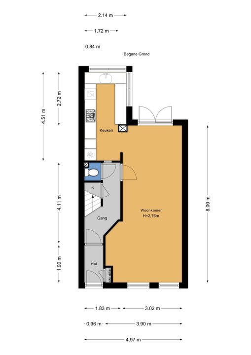 Agrippinastraat 23, Voorburg floorplan-0