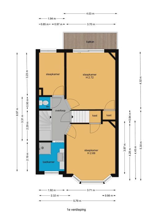 Prinses Mariannelaan 41, Voorburg floorplan-2