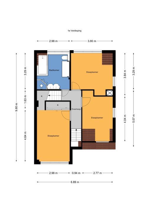 Park Leeuwensteijn 99, Voorburg floorplan-1