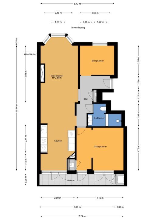 van Arembergelaan 99, Voorburg floorplan-0
