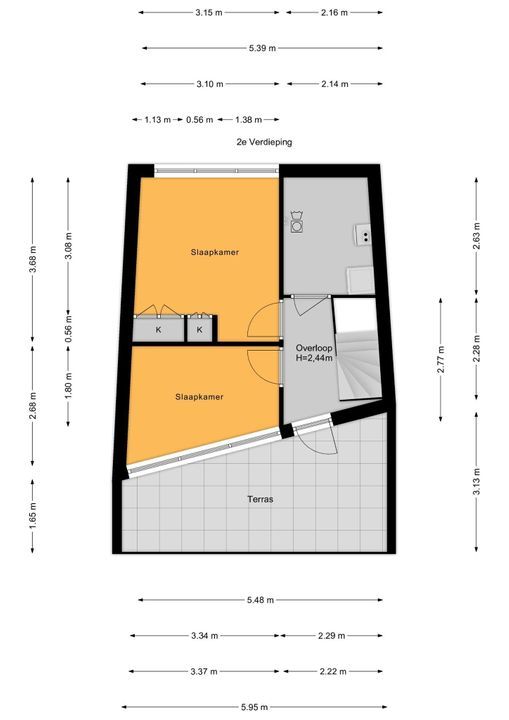 Laurisgelt 4, Voorburg floorplan-2