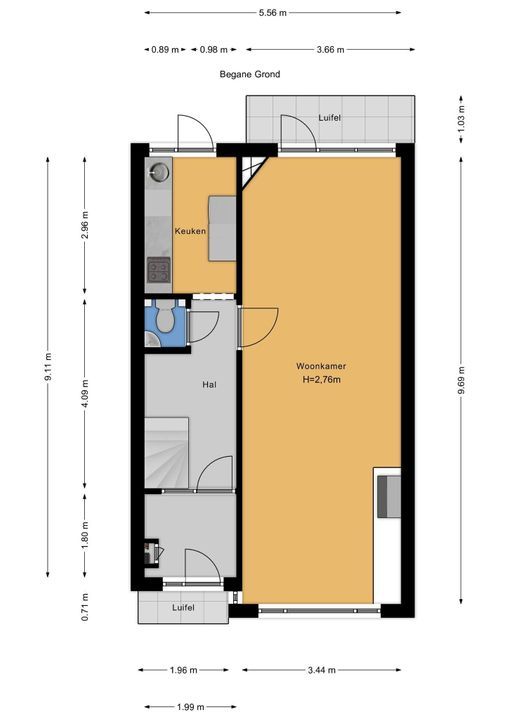 Essesteijnstraat 151, Voorburg floorplan-0