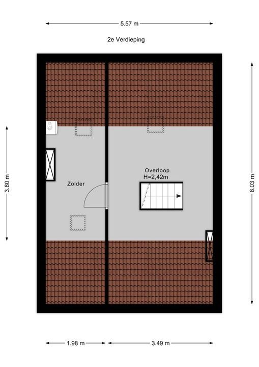 Essesteijnstraat 151, Voorburg floorplan-2