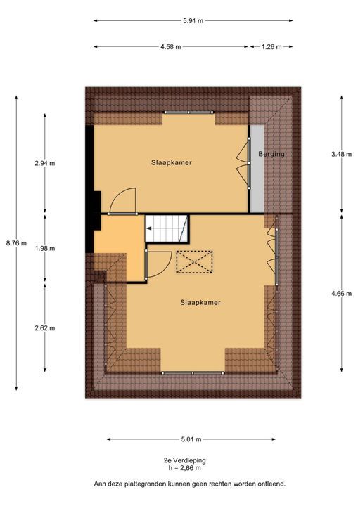 Effathalaan 32, Voorburg floorplan-2