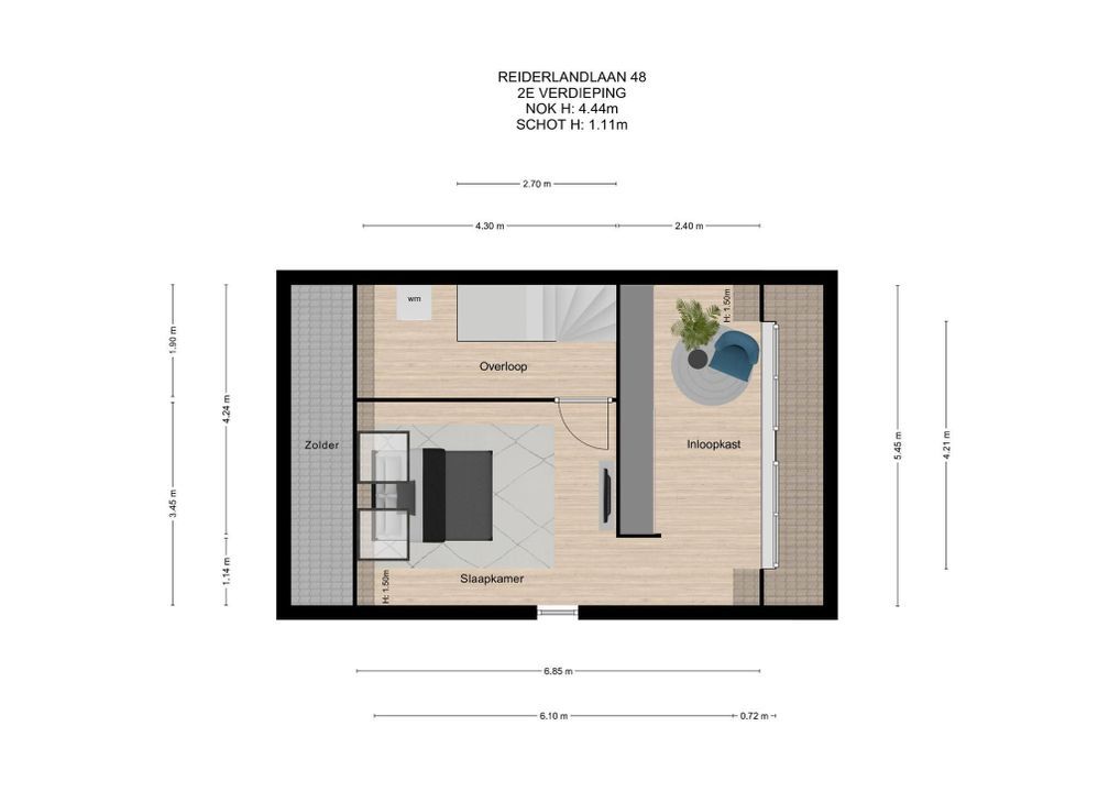 Reiderlandlaan 48, Den Haag floorplan-2