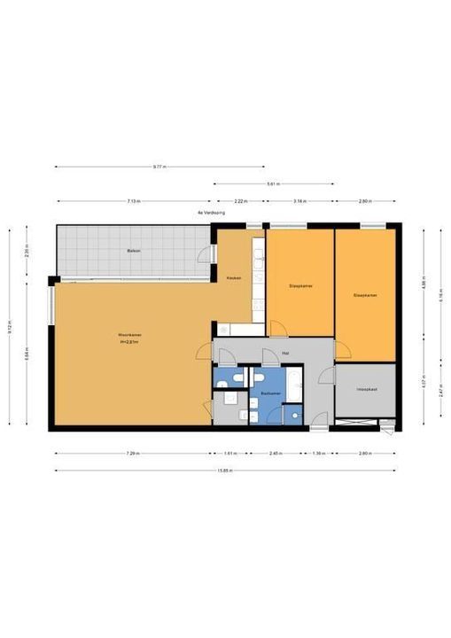 Burgemeester Nederbragtpark 41, Voorburg floorplan-0