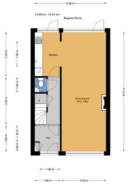 Oostvlietstraat 8, Voorburg floorplan-0