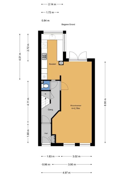 Agrippinastraat 23, Voorburg floorplan-0