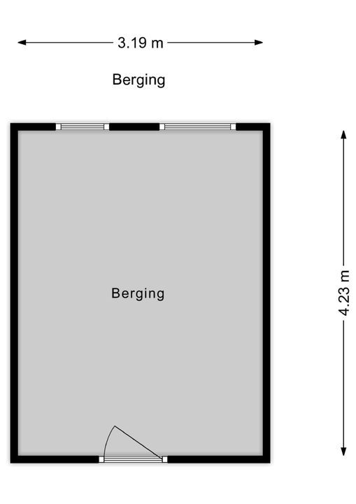 van Zegwaardstraat 316, Voorburg floorplan-1